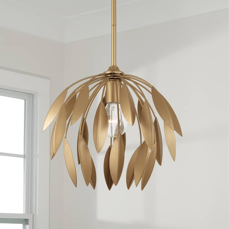 Margeaux 1-Light Pendant - 14"W x 12.25"H