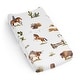 preview thumbnail 1 of 4, Sweet Jojo Designs Western Cowboy Boy Changing Pad Cover Sheet Wild West Southern Charm Country South Horse Cow Farm Animal Tan