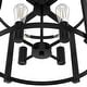 preview thumbnail 14 of 17, Hunter Astwood 18" 4-Light Chandelier, Caged, Kitchen Island, Dining Room, Entry - Transitional, Art-Deco, Contemporary