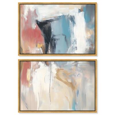 Sanctuary IV Canvas Set of 2 by Art Remedy