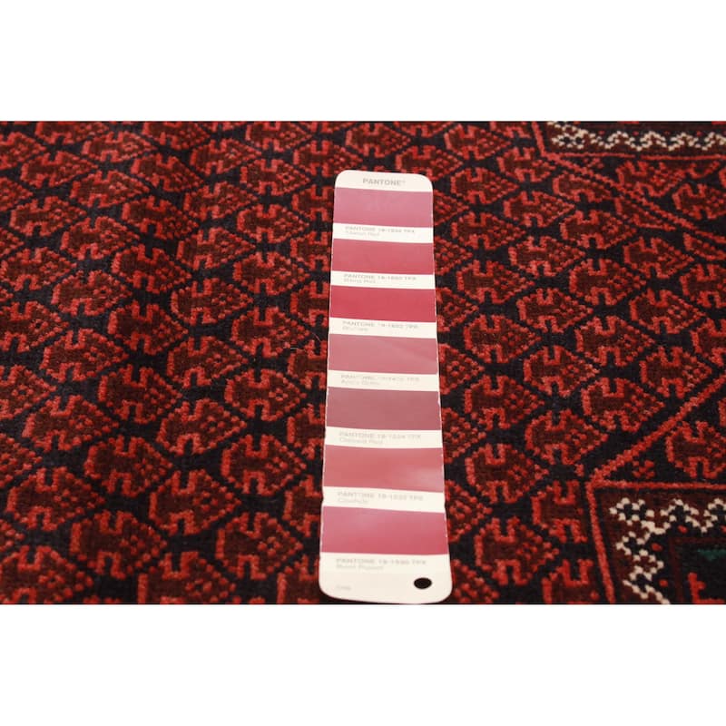 Teimani Burgundy Rug 2'11" x 4'8" - 2'11 x 4'8