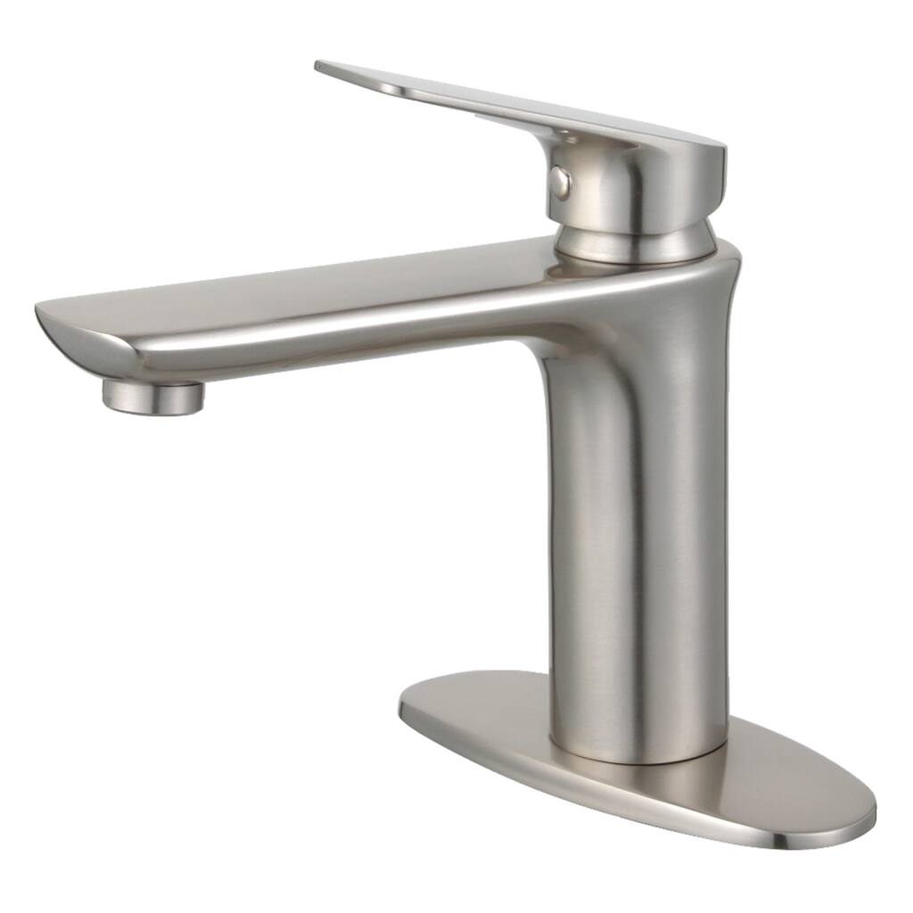 Frankfurt Single-Handle 1-Hole Deck Mount Bathroom Faucet