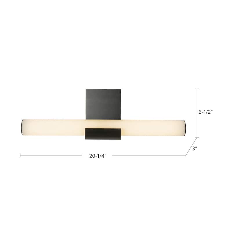 Alora Lighting WV353020 Apollo 20" Wide 3000K LED Bathroom Sconce