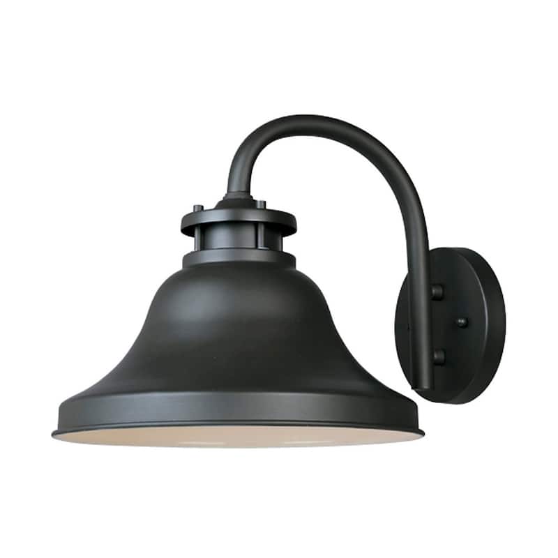 Designers Fountain 1 Light 11" Wall Lantern from the Bayport - Bronze