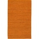preview thumbnail 31 of 110, Chapra Hand Woven Chunky Jute Area Rug 2' x 3' - Orange - Rectangle