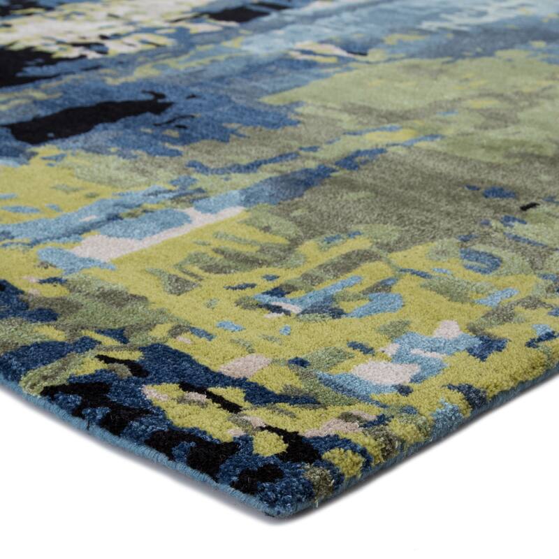 Matcha Handmade Abstract Area Rug