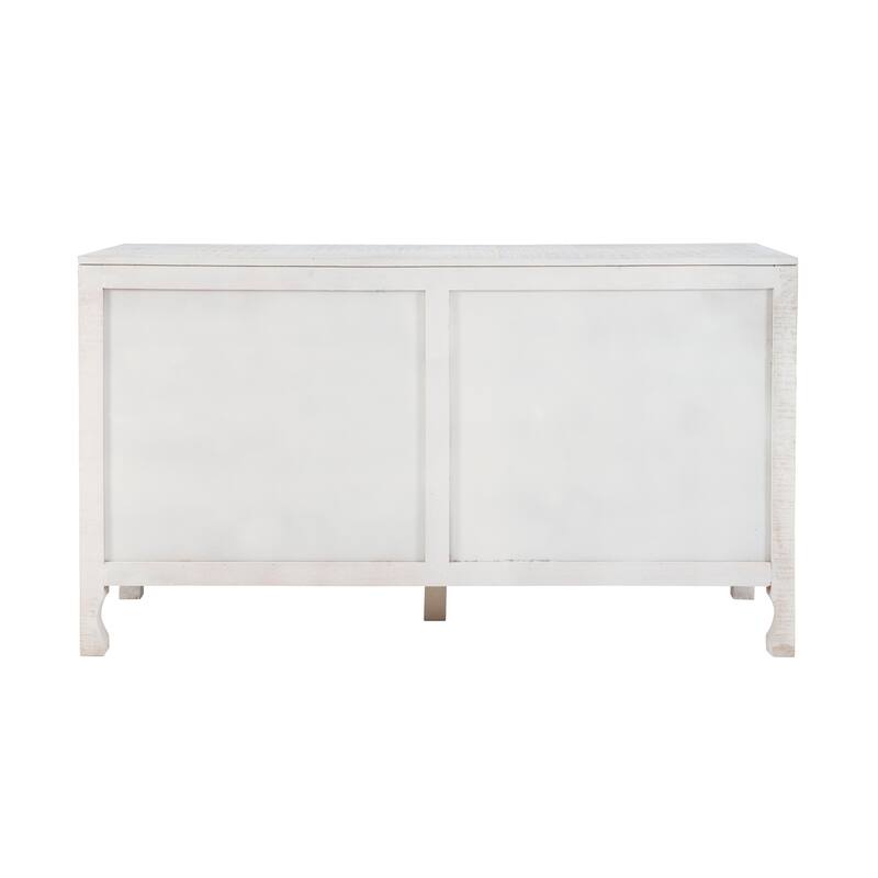 Heaton 2-Door Bohemian Wooden Cabinet