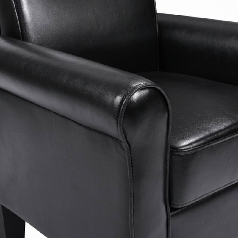 Accent Chairs, Comfy Sofa Chair, Black