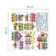 preview thumbnail 4 of 3, Walplus Circus Number Swarovski Crystals Wall Sticker Nursery Decor