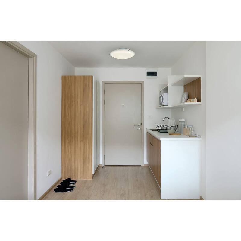 Access Lighting Zenon - Dimmable LED -Flush Mount - Brushed Steel - Opal