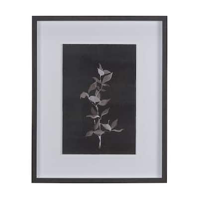 Night Leaves II Framed Art Print