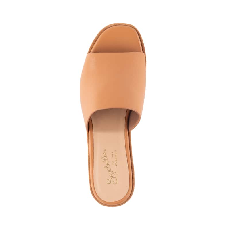 Seychelles One Of A Kind Leather Heel - Tan - 6