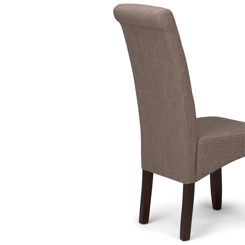 WYNDENHALL Essex Deluxe Tufted Parson Chair (Set of 2) - 18.9"w x 19.3"d x 42.1"h