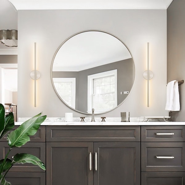Single sconce bathroom lighting clearance