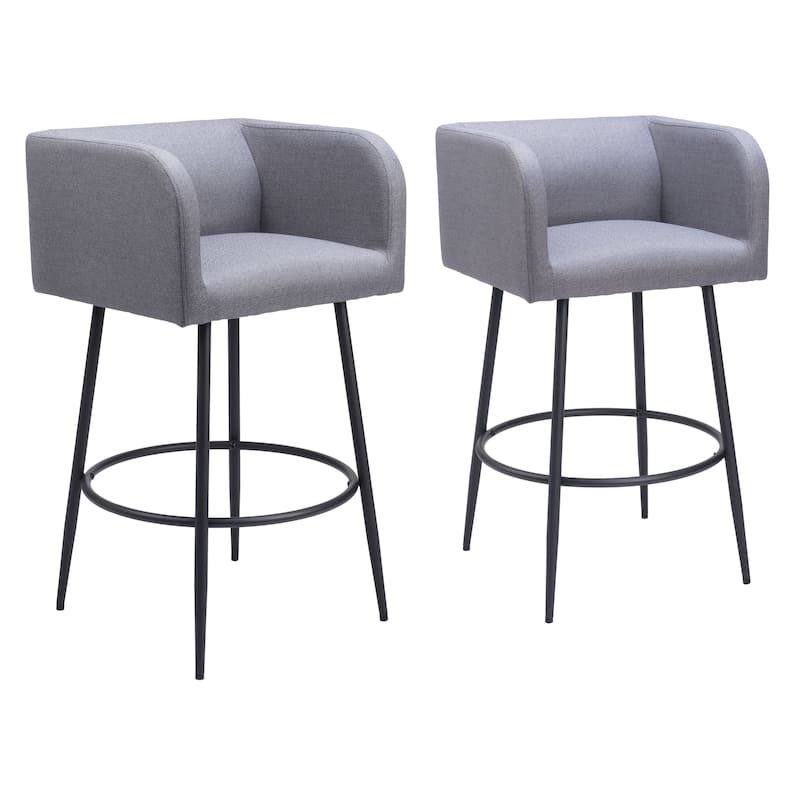Horbat Barstool Gray - Gray