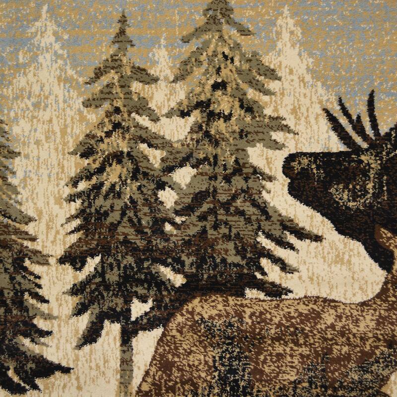 Mayberry Lodge King Timberland Lodge Area Rug