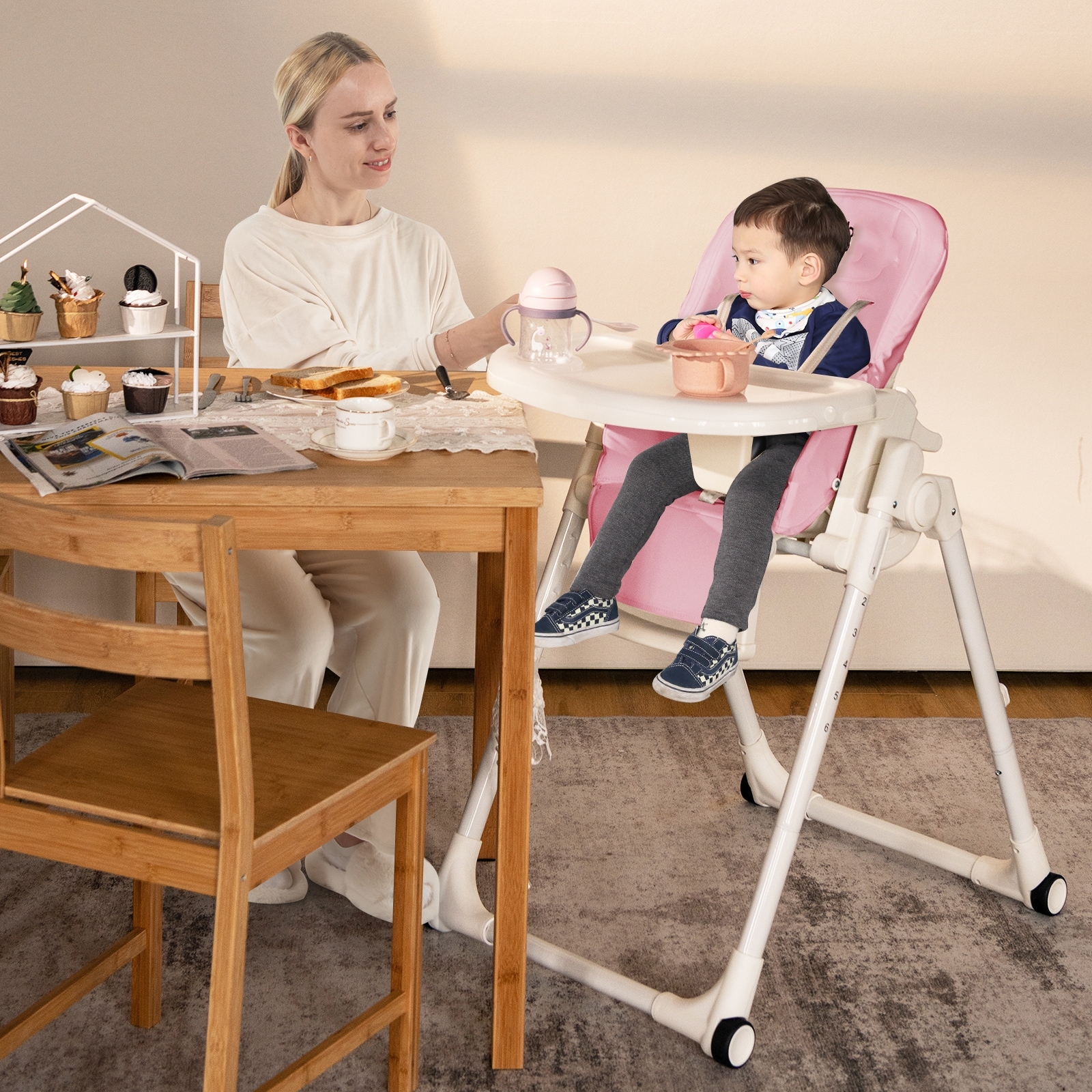 4 baby shop high chair