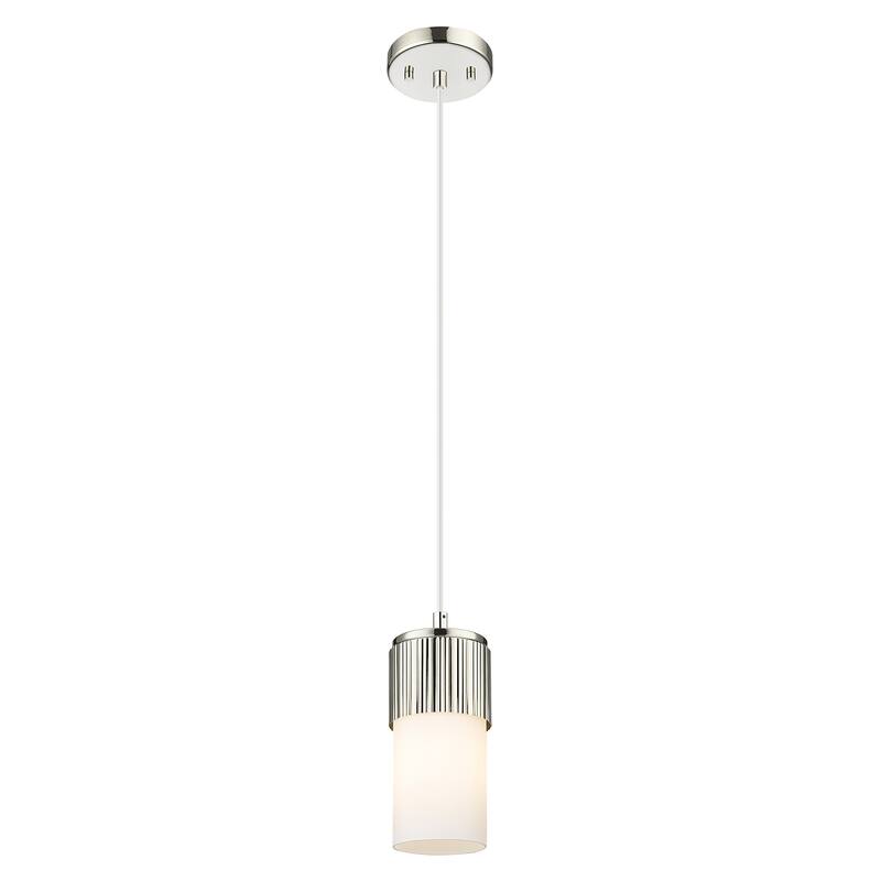 Innovations Lighting 428-1P-G428-7WH Bolivar 7" Tall Mini Pendant with