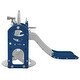 preview thumbnail 12 of 43, Toddler Slide & Swing Set 8 in 1,Kids Playground Climber Slide Playset