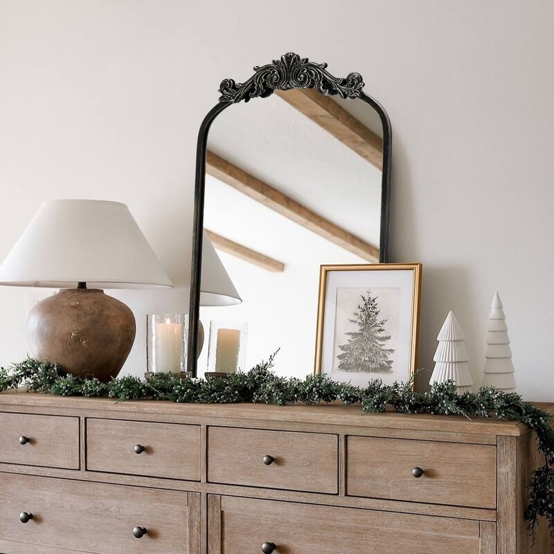 Traditional Baroque Ornate Wall Mirror