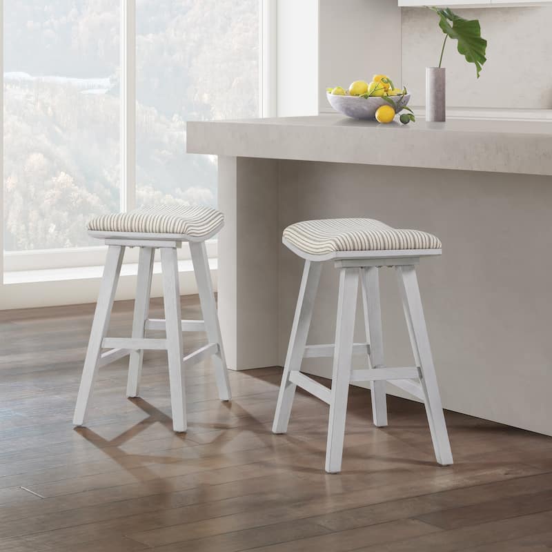 Coley 24" Saddle Stool (2-Pack)