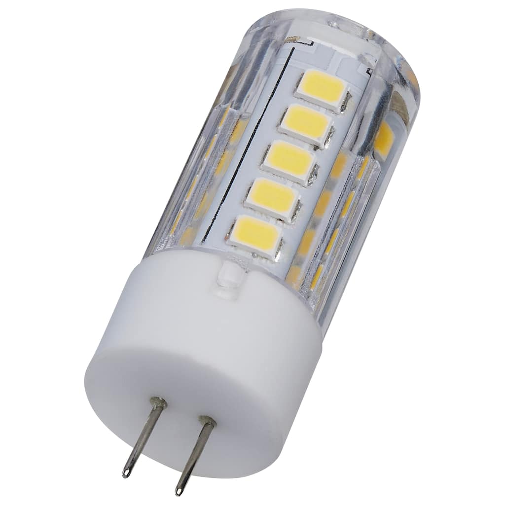 3 Watt T5 LED Clear Finish Bi Pin G4 Base 5000K 12V