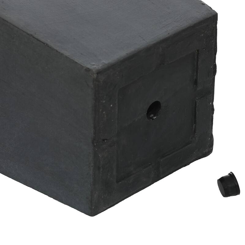 Tall Tapered Square Indoor & Outdoor MgO Planter