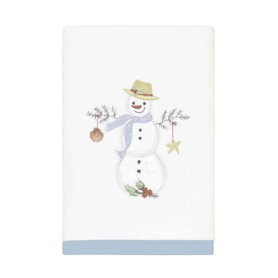 Avanti Linens Coastal Snowman Hand Towel - Hand Towel