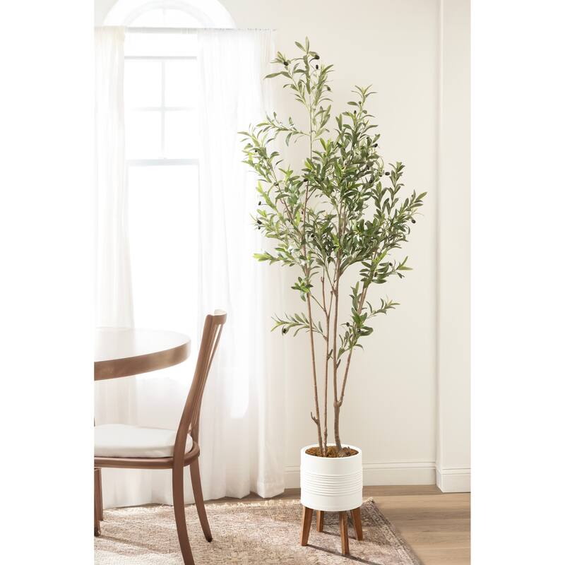 Kate and Laurel Oliveira Faux Olive Tree
