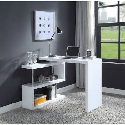Writing Desk With USB Computer Desk