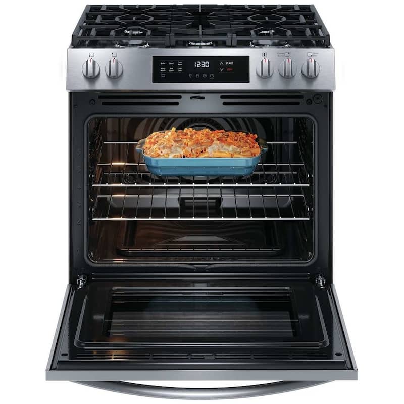 Frigidaire FCFG3083A 30" Wide 5.1 Cu. Ft. Gas Range with Convection