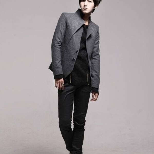 Shop Winter Men Korean Men Cultivating Small Woolen Suit Tide Male