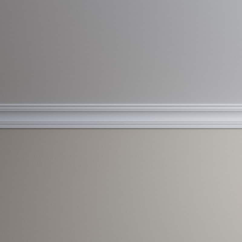 3 1/8"H x 6"P x 96"L Armando Crown Moulding - 1-Pack