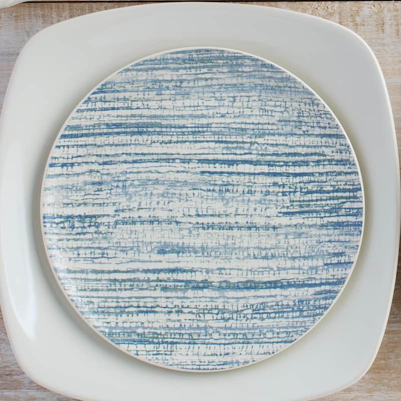 Noritake Colorwave Weave Set Of 4 Accent Plates, 8.25"