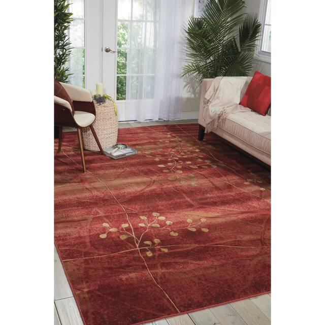 Copper Grove Oxford Floral Area Rug