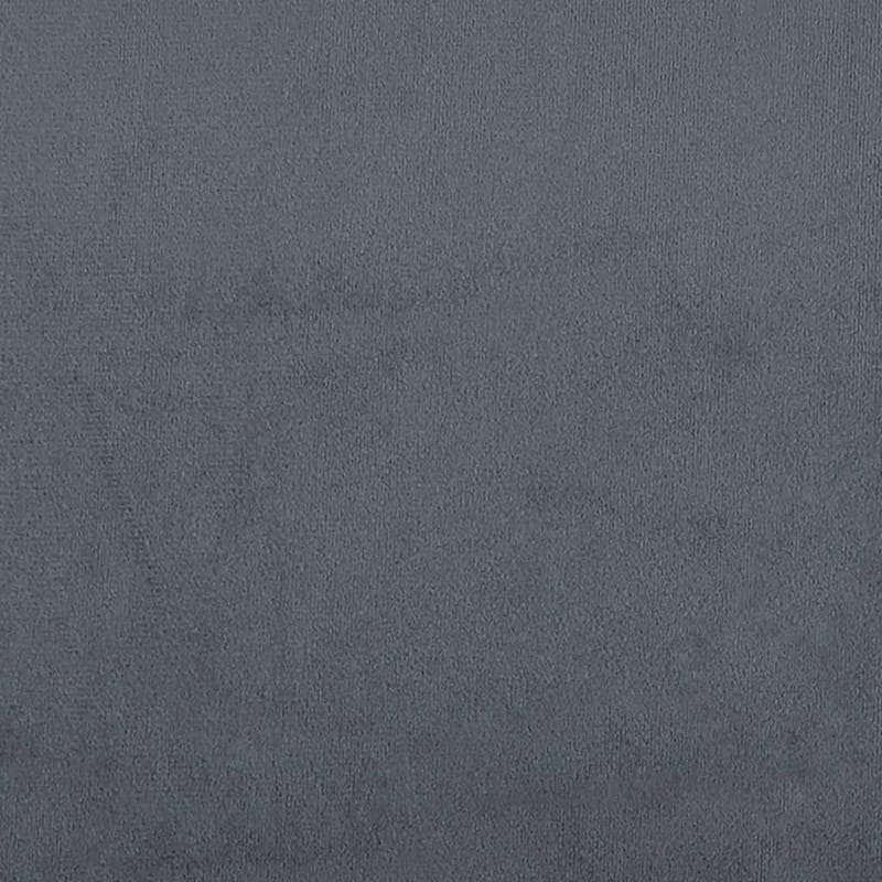 vidaXL Modular Sofa Dark Grey Velvet, Metal, Foam Oversized Modular - 39.4 x 78.7 x 25.2 in