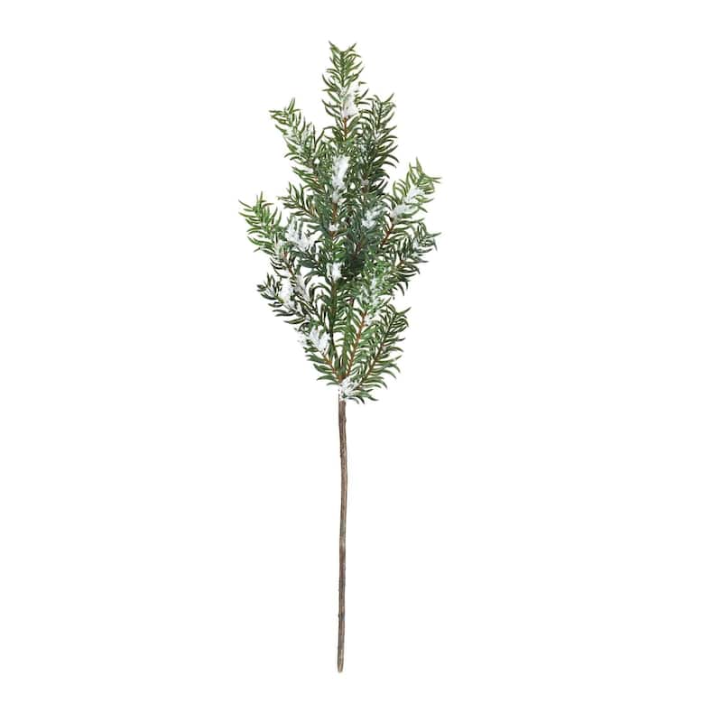 Set of 6 Frosted Pine Christmas Artificial Sprays 30"