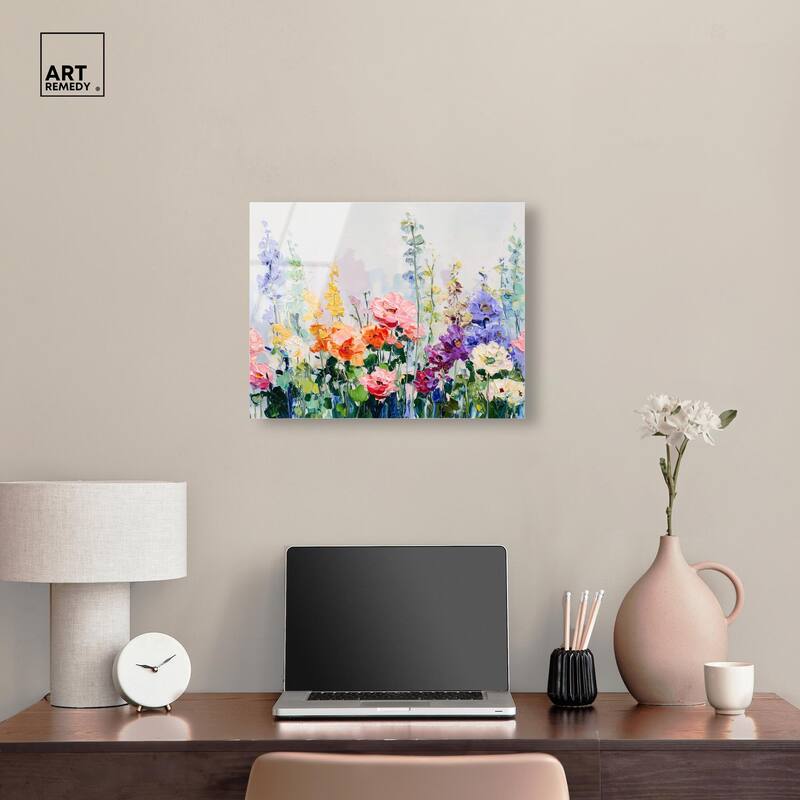 Summer Abundance II Acrylic by Art Remedy, Ready to Hang