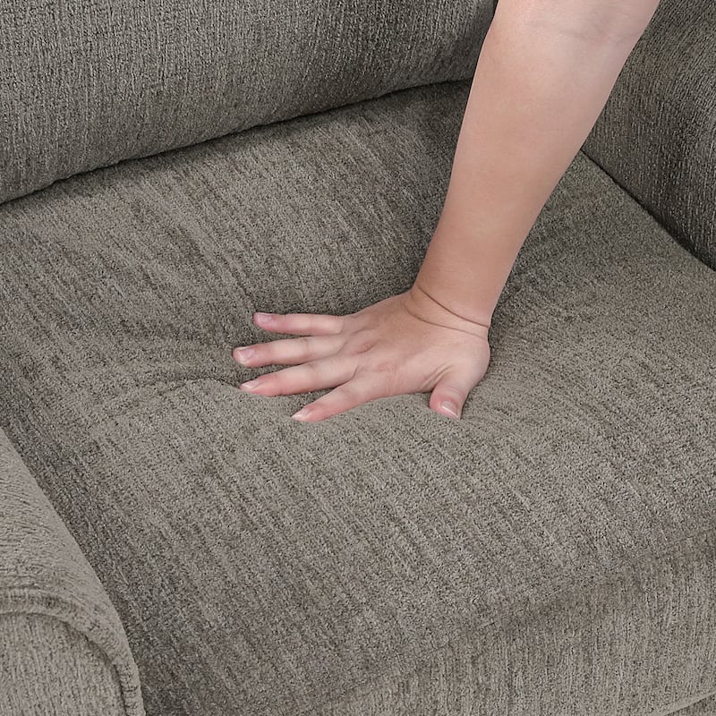 Diboll 37" Chenille Living Room Chair - Wood Finish Exposed Feet - 37" x 34" x 34.5"