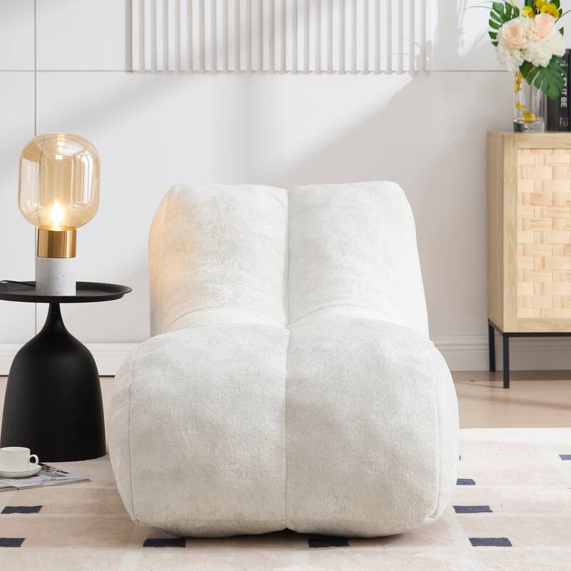 Creative bean bag sofa chair for adults filled with high-quality sponge