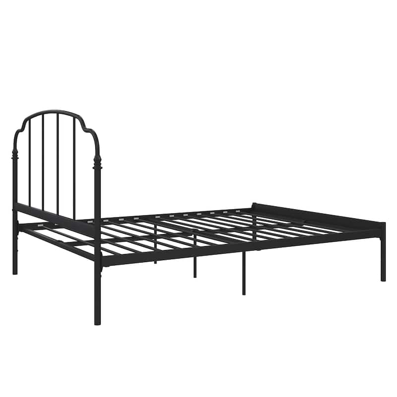RealRooms Camie Adjustable Height Metal Bed Frame