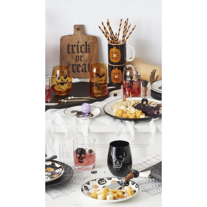 Oneida Vintro Halloween Mugs, Set of 4