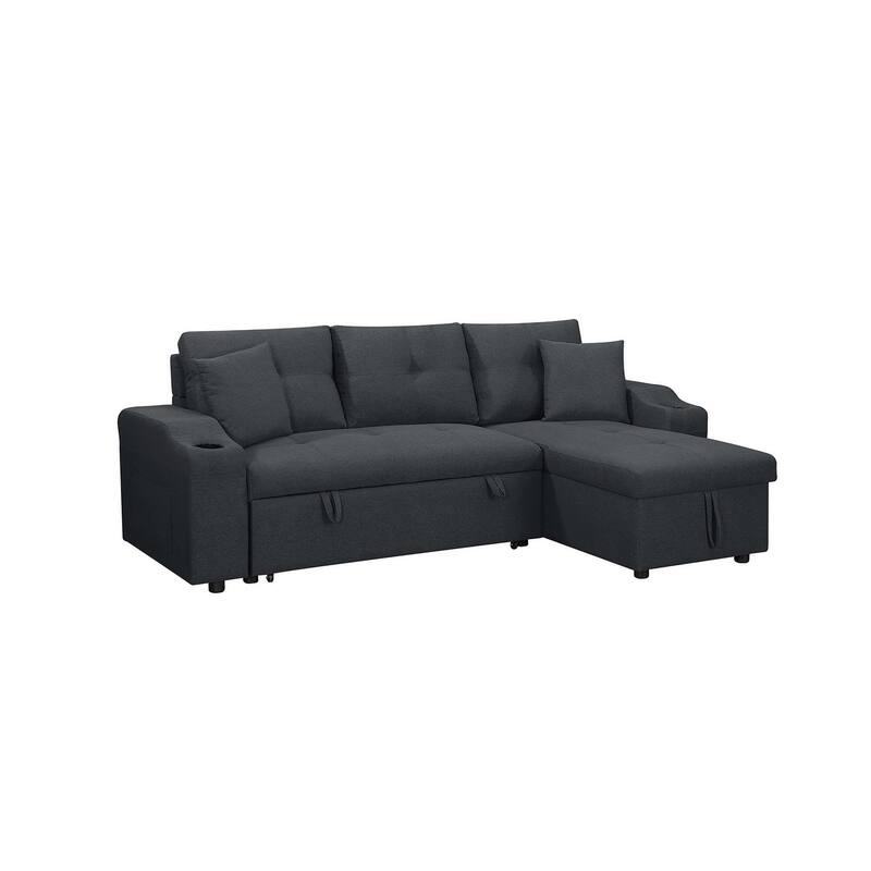 Comfortable sofa with magazine pocket,left and right interchangeable