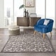 preview thumbnail 77 of 103, Nourison Aloha Transitional Scroll Indoor/Outdoor Damask Rug