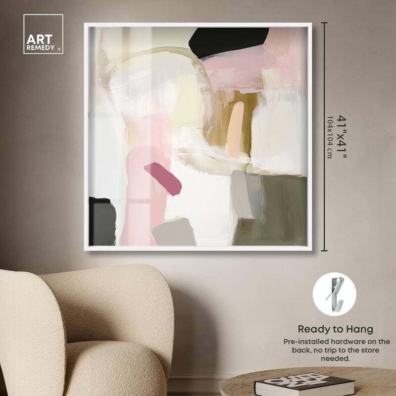 Dynamic Color III Shadowbox by Art Remedy