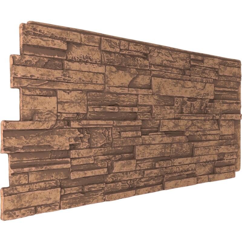 Cascade Stacked Stone, EverStone Faux Stone Siding Panel