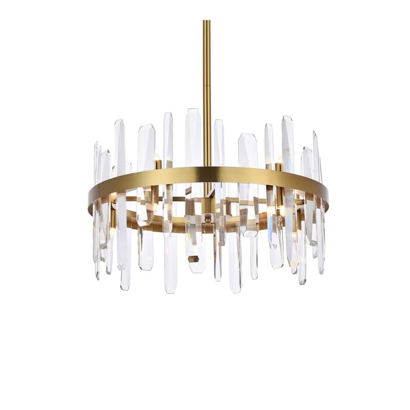 Indigo Home 20 inch crystal round pendant