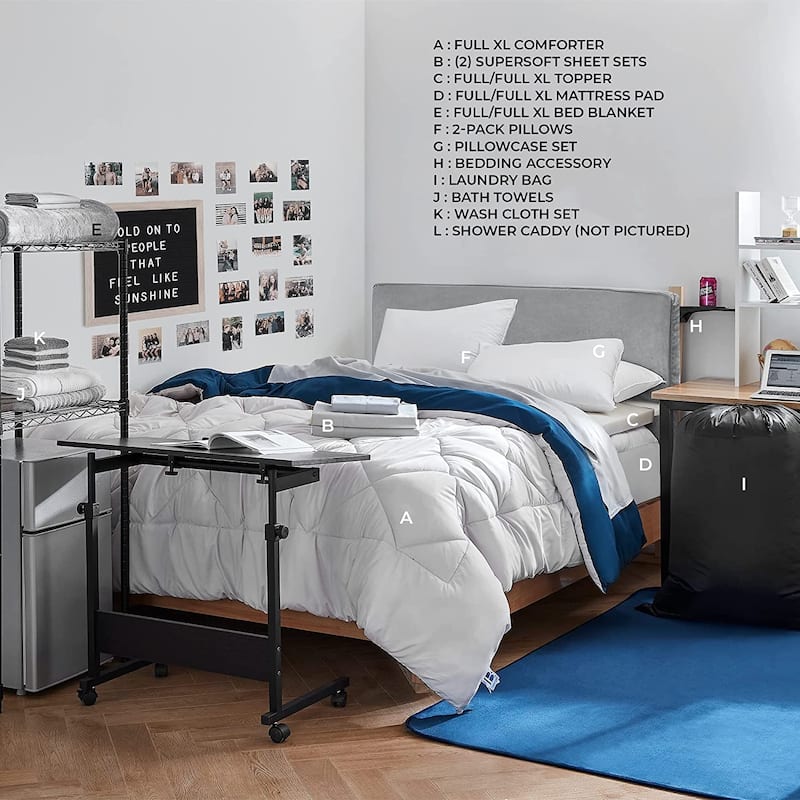 Prepared to Leave Home - Full Size Bedding Pack & Essentials