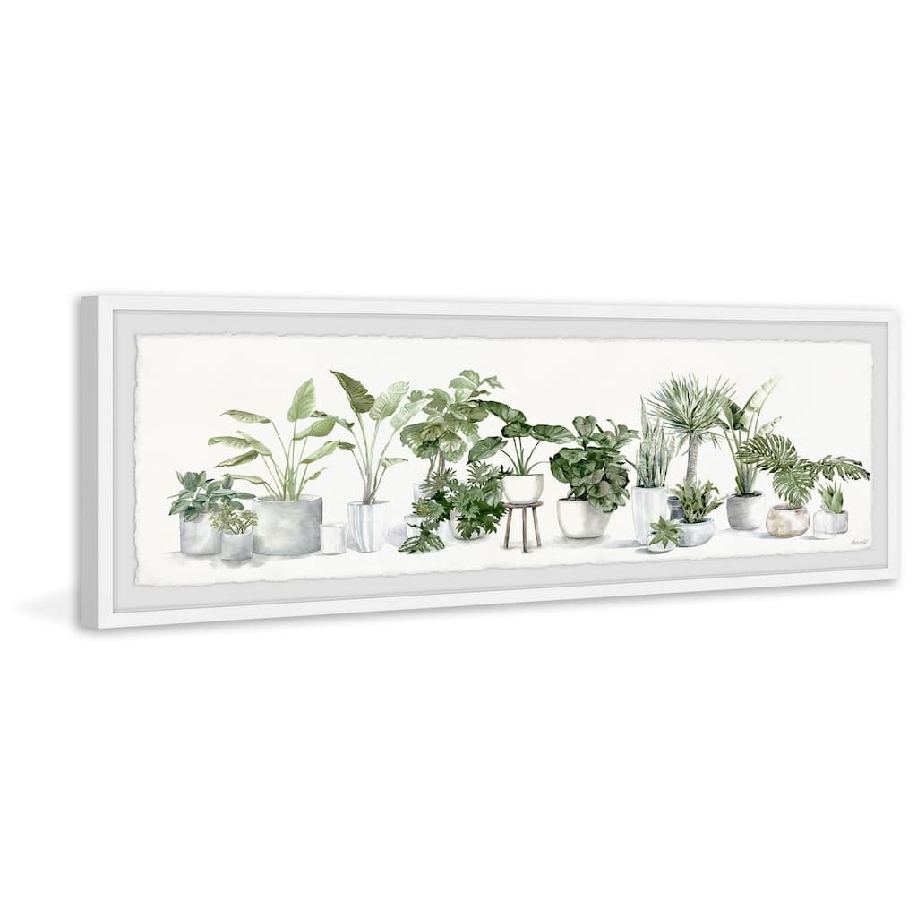 Modern Greenery Wall Art Print