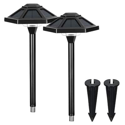 FKHouse Aluminum Alloy Warm White Solar LED Waterproof Path Light